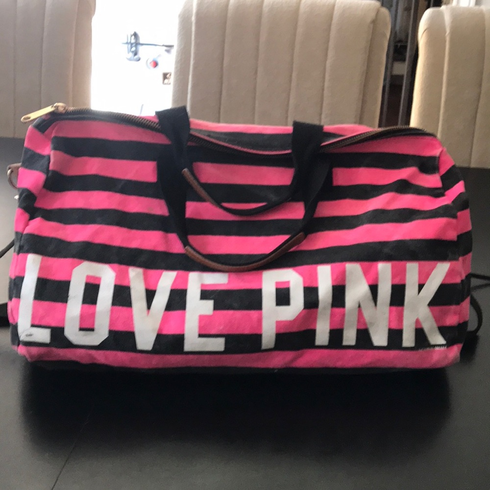 RARE Vintage Victoria’s Secret PINK Duffle Bag